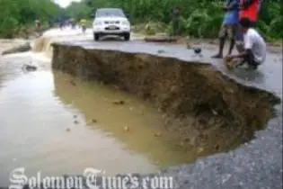 As repair work gets underway ministry officials say the cost could potentially run into millions of dollars.