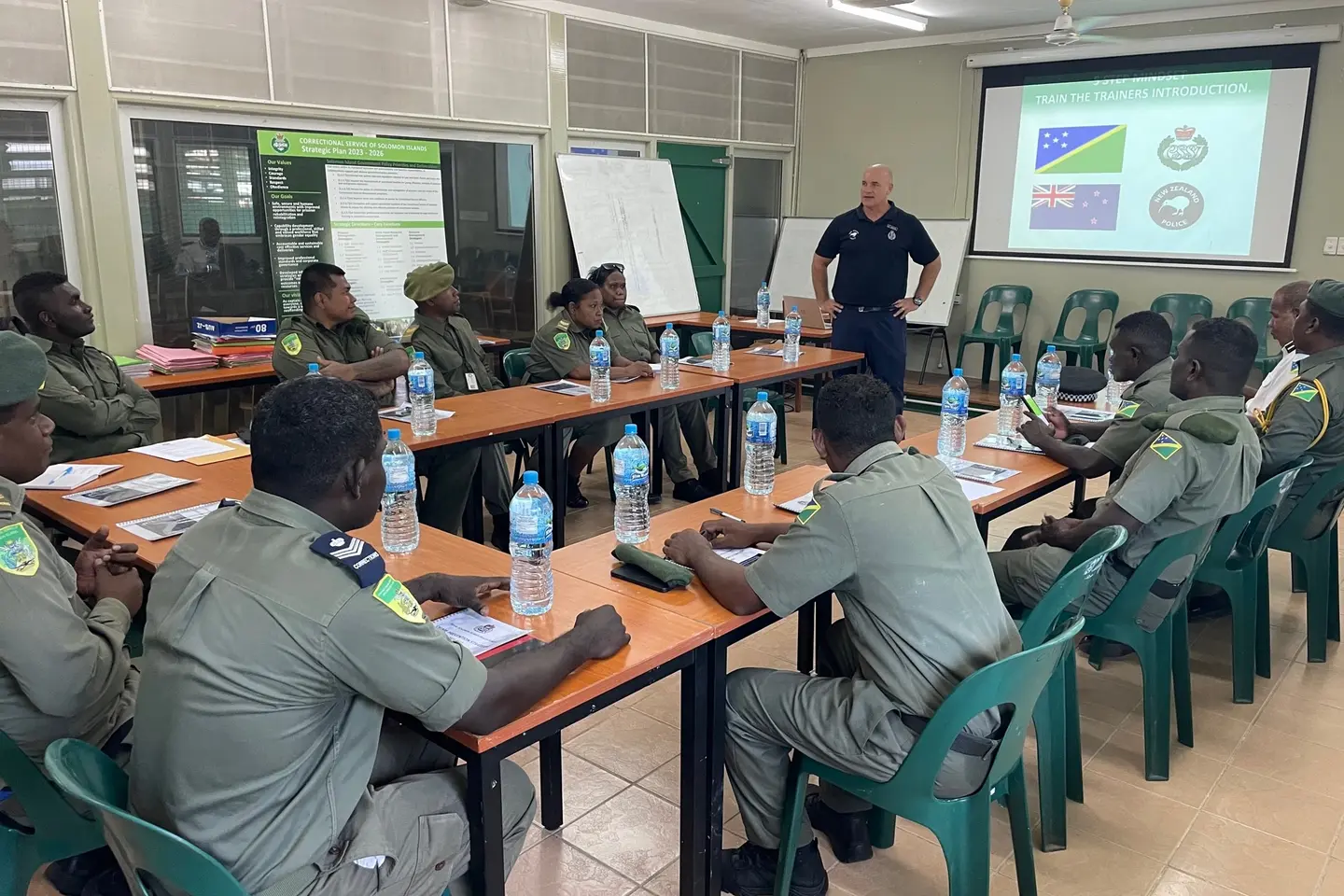 The training was well received by the CSSI officers with many saying they appreciated learning how their daily work is reflected in the CPS reducing harm and victimisation by preventing re-offending by inmates when they return to their communities.