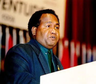 Alfred Sasako is a former politician and a well respected journalist within the region.