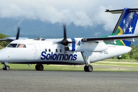 “Safety comes first in all that we do so we had no choice but to cease operations for several days,” said Colin Sigimanu Manager Commercial for Solomon Airlines.
