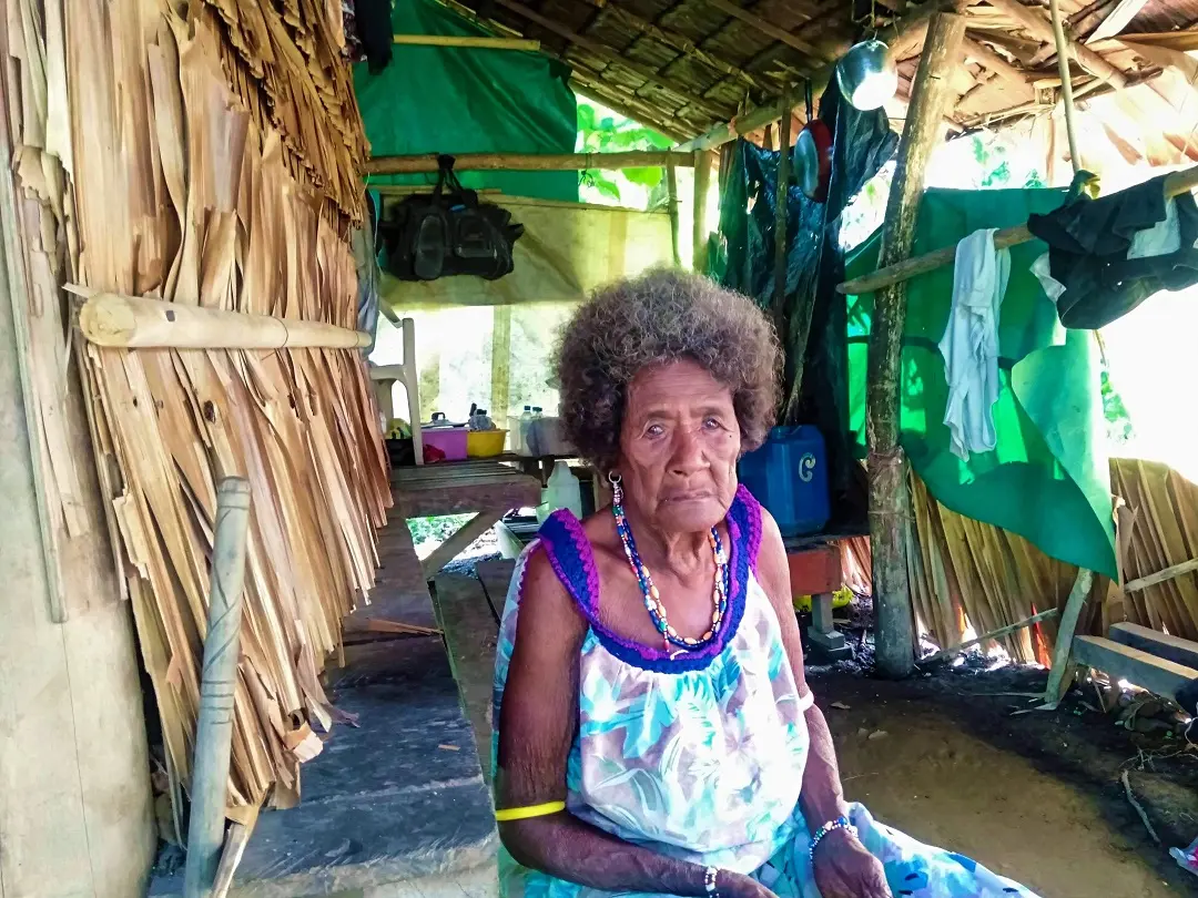 Luciana says many families in her village received assistance for housing, including other small projects, but she has been left out.