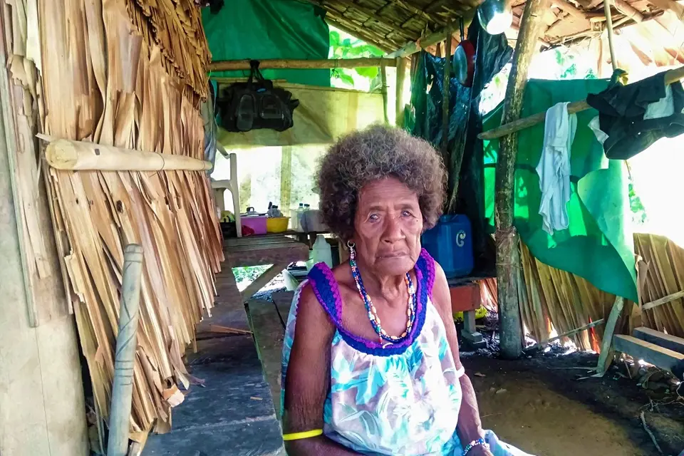 Luciana says many families in her village received assistance for housing, including other small projects, but she has been left out.