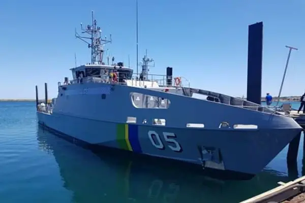 The new Guardian Class Pacific Patrol Boat -RSIPV Gizo.