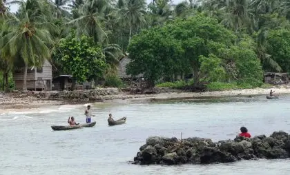 Maleai Village in Shortland, Solomon Islands, where armed men allegedly from Bougainville attacked and robbed villagers.