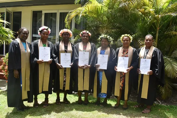 Some of the women from the Graduation this week at the Heritage Park Hotel.