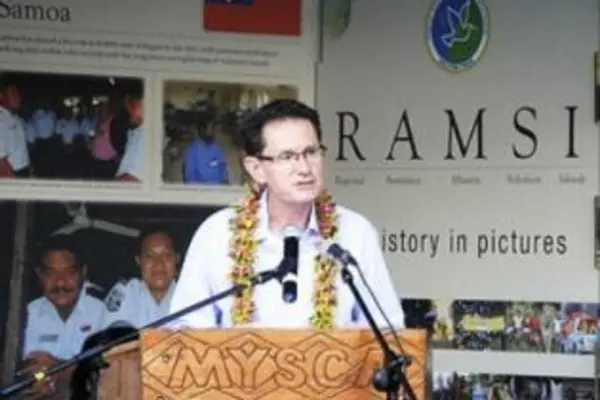"RAMSI has always supported the RSIPF to protect the property and life of everybody in Solomon Islands", he said.