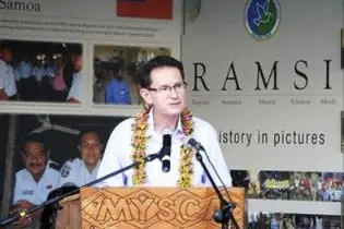 "RAMSI has always supported the RSIPF to protect the property and life of everybody in Solomon Islands", he said.