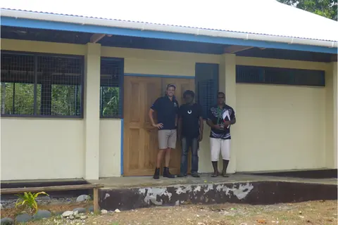 The Australian Government provides budget support to the Ministry of Education and Human Resource Development to support the achievement of results under the National Education Action Plan. Part of this support goes to school infrastructure development.
