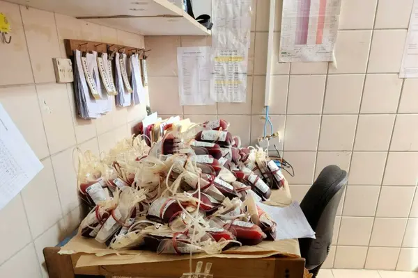The 150 damaged blood bags were discarded immediately after and the hospital had already gone ahead to address the situation.