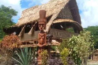 The Solomon Islands Visitors Bureau office in the Festival Village.