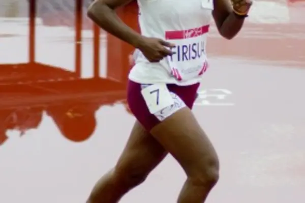 Sharon Firisua at the 2014 Commonwealth Games in Glasgow.