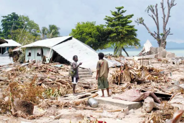 The Tsunami that happened in the Western Province was generated from an earthquake of the same magnitude.