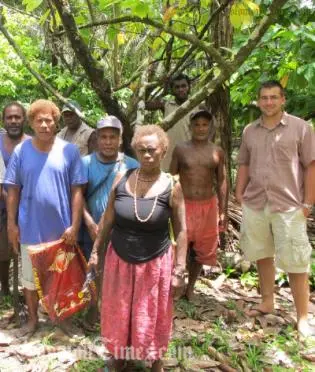 Some of the participants at the training.