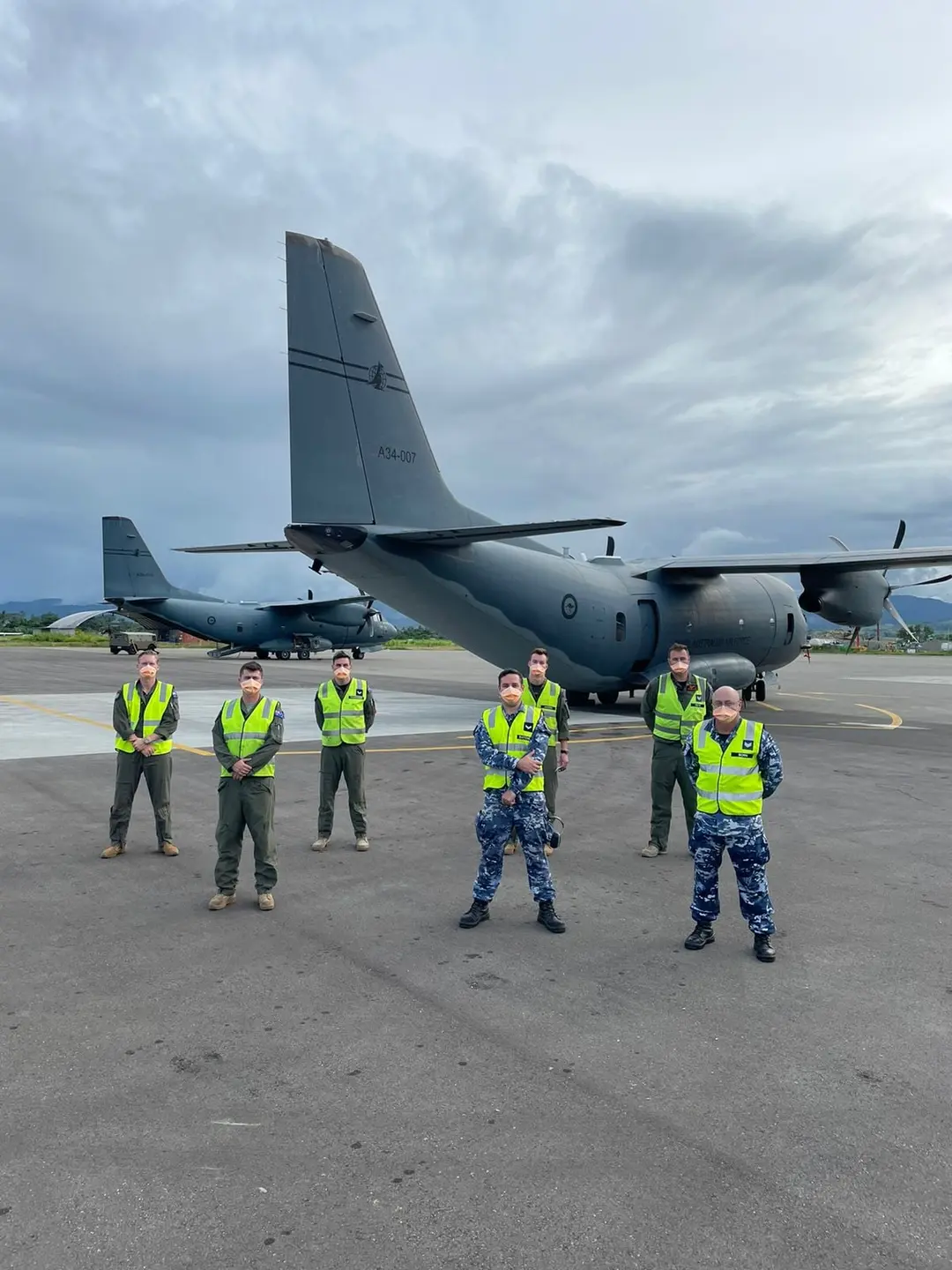 The aircraft will also support the delivery of six Australian-supplied ‘bricks’ of medical equipment and consumables to be distributed in provincial hospitals.